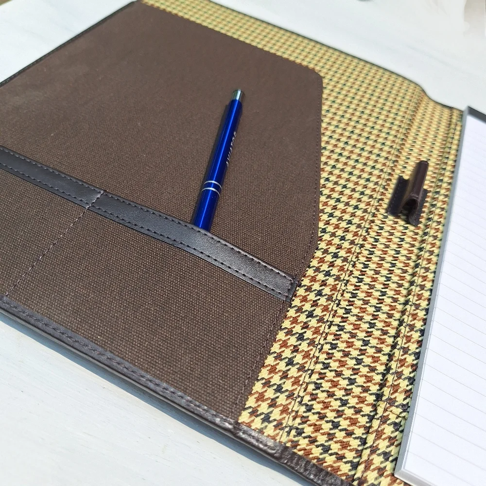 Genuine Leather Day Planner Journal Notebook Holder Folder Portfolio Daytimer